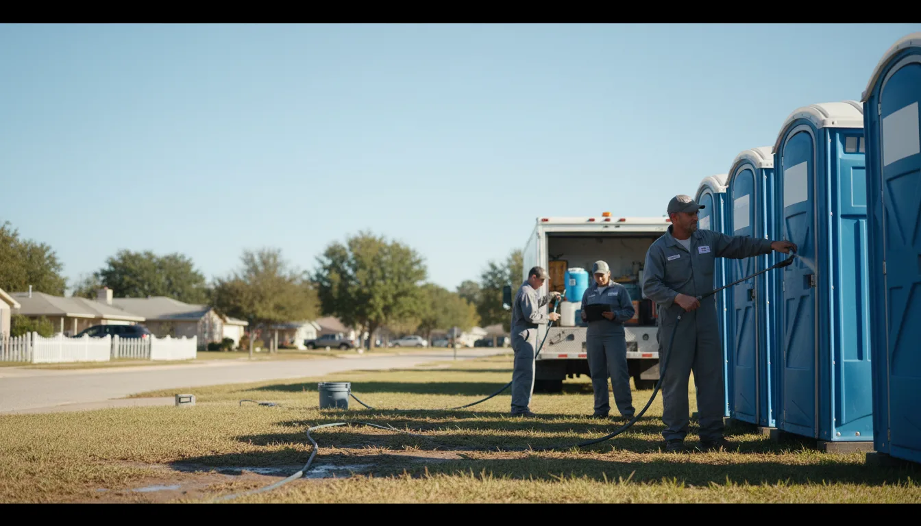 Long-Term Portable Toilet Rental in Santee, SC near me